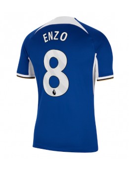Moški Nogometna dresi replika Chelsea Enzo Fernandez #8 Domači 2023-24 Kratek rokav